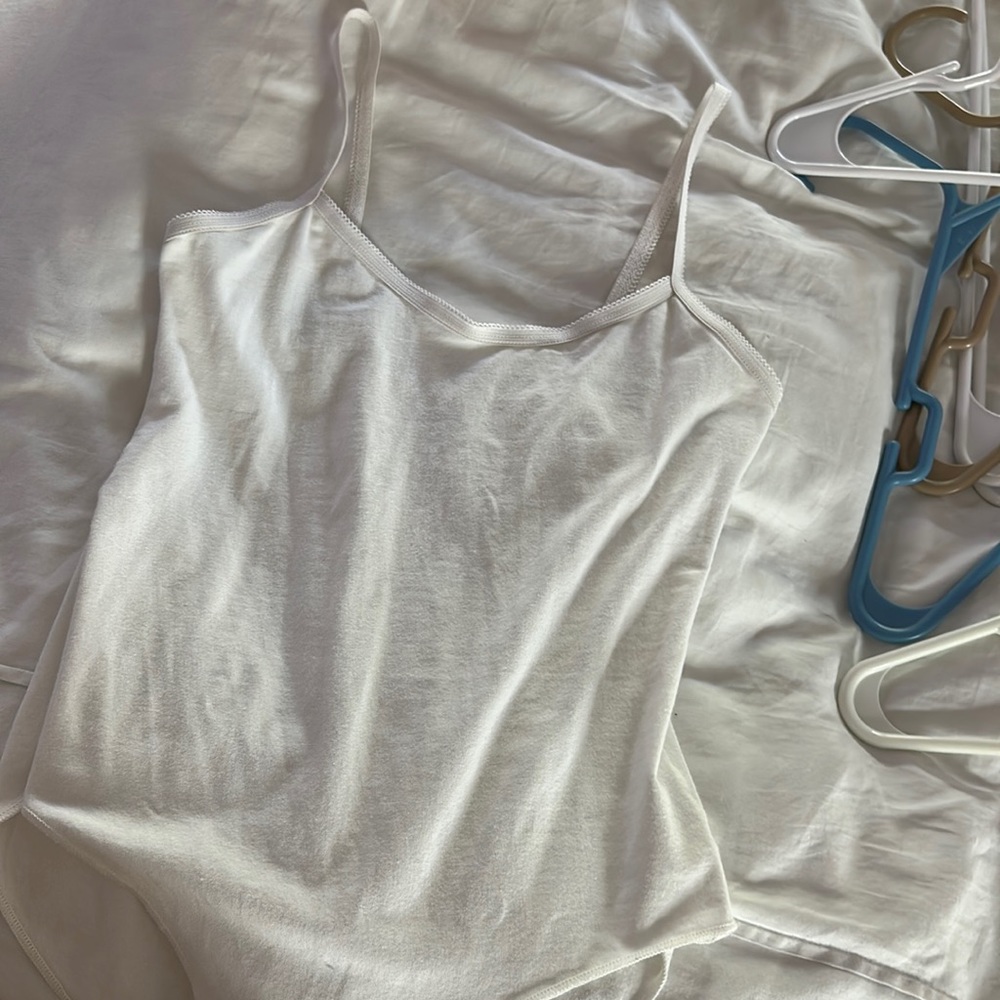 White American apparel, bodysuit, size large, excellent condition